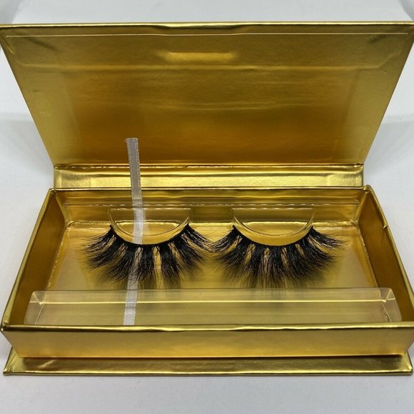 3D Volume Authentic Mink Hair False Eyelashes NWT - Picture 3 of 12
